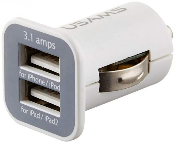 Kuvars Araba Oto Çakmak Çakmaklık Usb Araç Şarj Aleti Cep Telefonu Taablet Hızlı Şarj Aleti ürün görseli 1