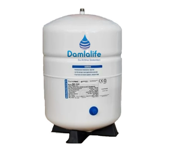 Damlalife Taiwan Pae Ro-122 Metal Su Arıtma Deposu 9 Litre tank ürün görseli 1