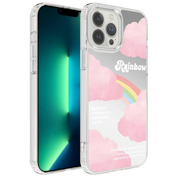Zore Apple ile uyumlu iPhone 13 Pro Kılıf Airbagli Parlak Tasarımlı Mimbo Kapak ürün görseli 1