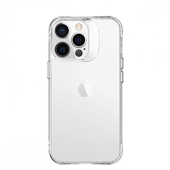 Apple iPhone 13 Pro Max Kılıf Şeffaf Ultra İnce Airbag Tasarımlı Okka Kapak ürün görseli 1