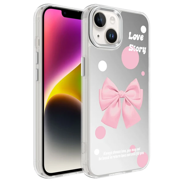 Zore Apple ile uyumlu iPhone 14 Kılıf Airbagli Parlak Tasarımlı Mimbo Kapak ürün görseli 1