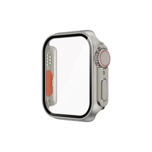 Zore Apple ile uyumlu Watch 44mm - Watch Ultra 49mm Kasa Dönüştürücü ve Ekran Koruyucu Watch Gard 27 ürün görseli 1
