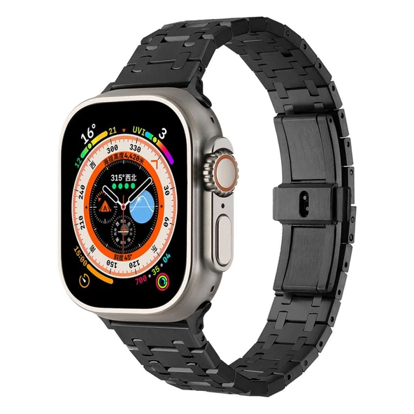 Zore Apple ile uyumlu Watch 42mm KRD-83 Metal Kordon ürün görseli 1