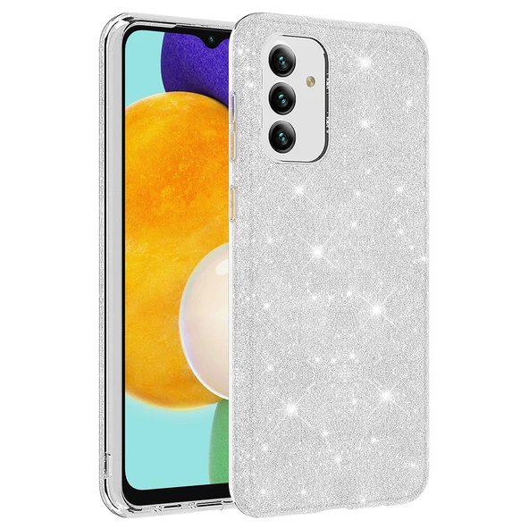 Zore Galaxy ile uyumlu A13 5G Kılıf Shining Silikon ürün görseli 1