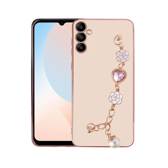 Zore Galaxy ile uyumlu A34 Kılıf El Tutamaçlı Kamera Korumalı Taka Silikon Kapak ürün görseli 1