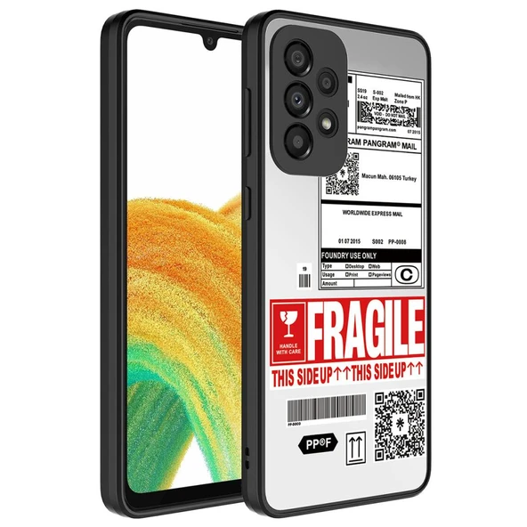 Zore Galaxy ile uyumlu A33 5G Kılıf Aynalı Desenli Kamera Korumalı Parlak Mirror Kapak ürün görseli 1