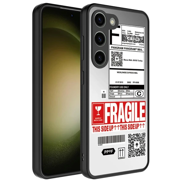 Zore Galaxy ile uyumlu S23 Kılıf Aynalı Desenli Kamera Korumalı Parlak Mirror Kapak ürün görseli 1