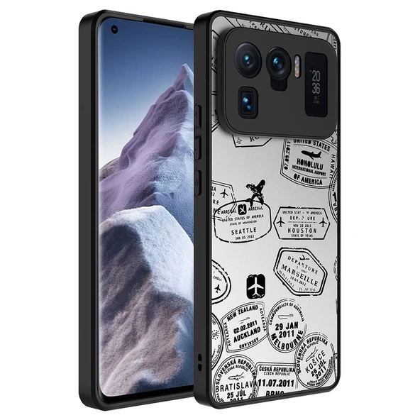 Zore Xiaomi ile uyumlu Mi 11 Ultra Kılıf Aynalı Desenli Kamera Korumalı Parlak Mirror Kapak ürün görseli 1