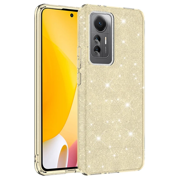 Zore Xiaomi ile uyumlu Mi 12 Lite Kılıf Shining Silikon ürün görseli 1