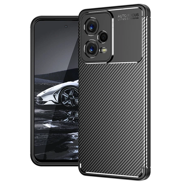 Zore Xiaomi ile uyumlu Redmi Note 12 Pro 5G Kılıf Negro Silikon Kapak ürün görseli 1