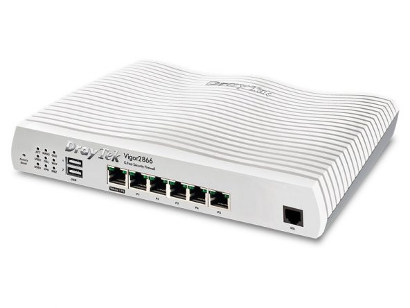 Draytek Vigor 2866 VDSL2 & ADSL2 Dual-WAN Firewall - Resim 2
