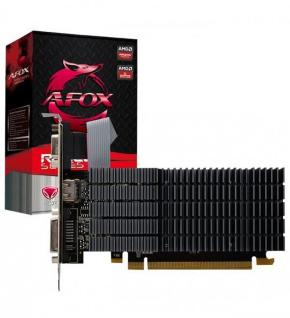 AFOX VGA RADEON R5 230 2GB DDR3 64B DVI HDMI LP Ekran Karti ürün görseli 1