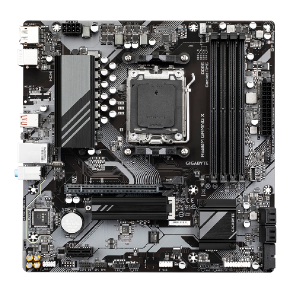 GIGABYTE A620M GAMING X 6400MHzOC DDR5 Soket AM5 M.2 HDMI DP mATX Anakart ürün görseli 1