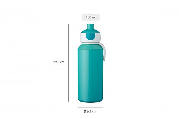 Mepal Drinking Bottle Pop Up Campus İçecek Şişesi 400 Ml - Resim 2