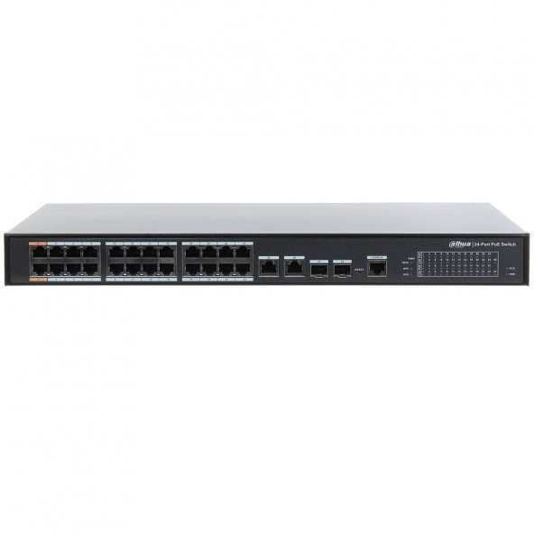 DAHUA PFS4226-24ET-240 24 Port Ethernet PoE ürün görseli 1