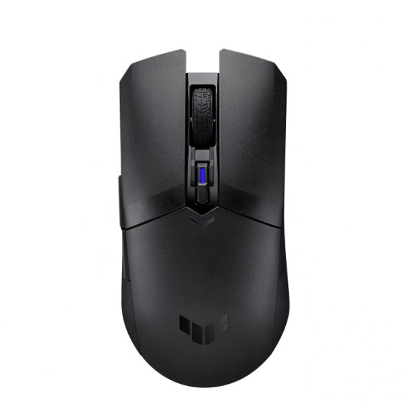 ASUS TUF GAMING M4 WIRELESS GAMING MOUSE DUAL WIRELESS MODU BLUETOOTH/RF 2.4 GHz 12.000 DPI OPTIK SENSÖR 6 PROGRAMLANABILIR TUS PBT ANTIBAKTERIYEL ÜST KAPLAMA ürün görseli 1
