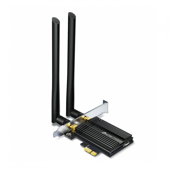 TP-LINK Archer TX50E AX3000 Wi-Fi 6 Bluetooth 5.0 PCIe Adapter ürün görseli 1