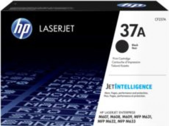 HP CF237A Black Toner Kartus 37A CF237A ürün görseli 1