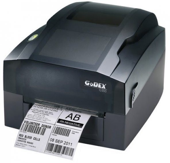 GODEX GE300 203DPI TERMAL TRANSFER SERİ+USB+ETHERNET BARKOD YAZICI (RİBONLU KULLANIM) ürün görseli 1