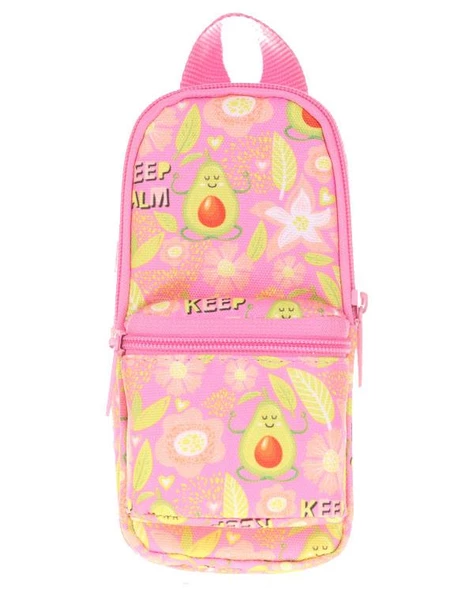 Kaukko Junior Bag Kalem Çantası Avokado K2422 ürün görseli 1