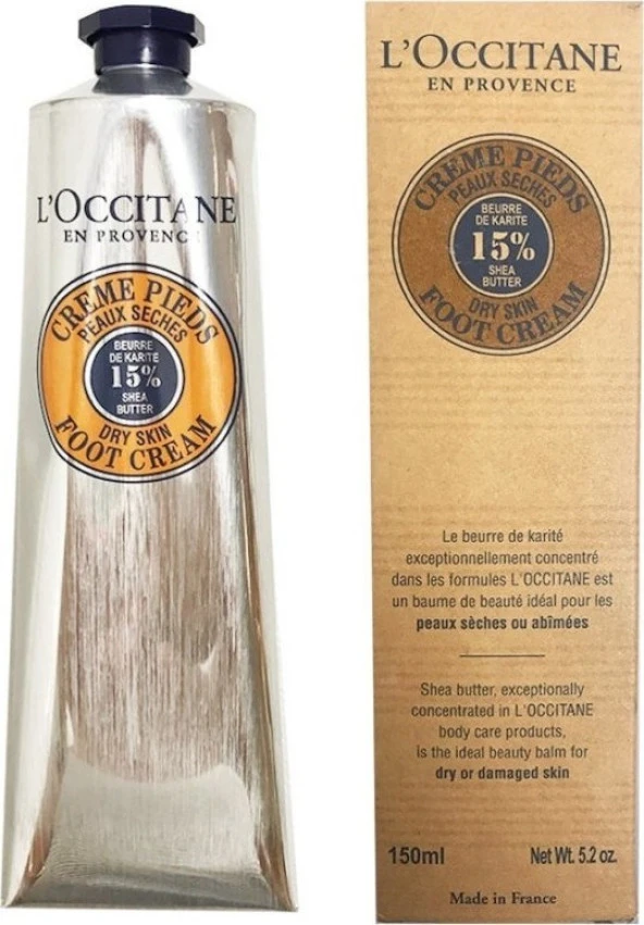 LOccitane Shea Butter Foot Cream 150 ml ürün görseli 1
