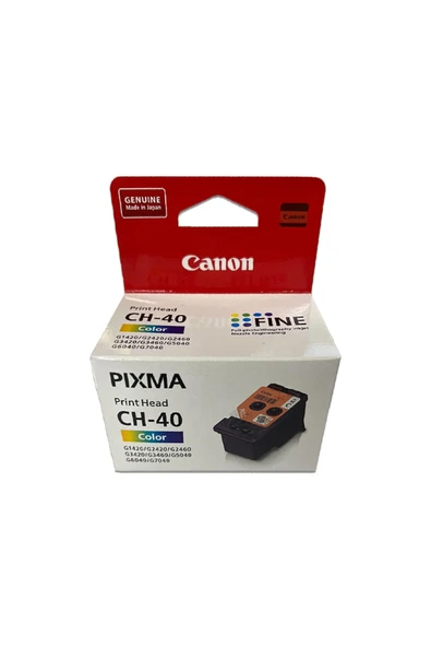 Canon CH-40 (3430C001) Renkli Orjinal Baskı Kafası - G1420 / G2420 ürün görseli 1