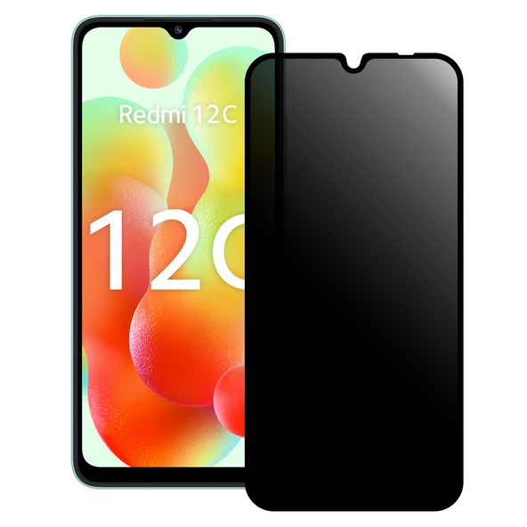 Bufalo Xiaomi Redmi 12C ESD Anti Static Hayalet Privacy Cam Ekran Koruyucu ürün görseli 1