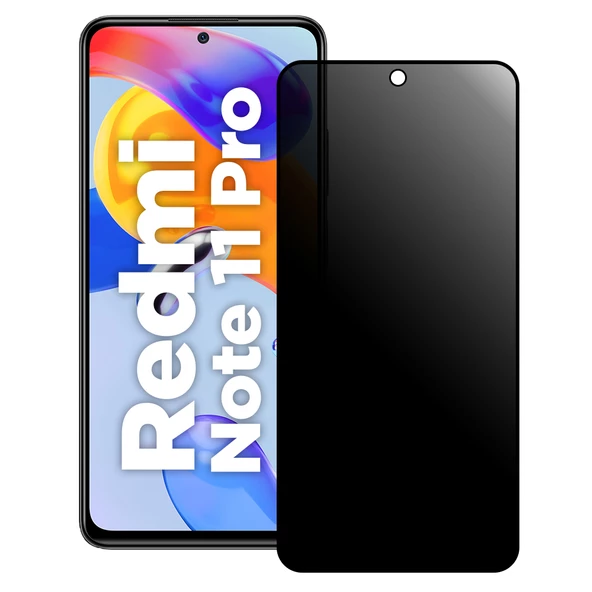 Bufalo Xiaomi Redmi Note 11 Pro ESD Anti Static Hayalet Privacy Cam Ekran Koruyucu ürün görseli 1