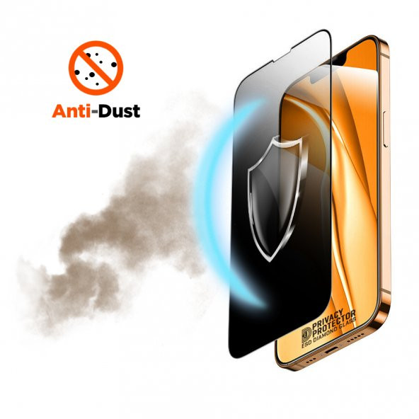 Bufalo Xiaomi Redmi Note 10 / 10S ESD Anti Static Hayalet Privacy Cam Ekran Koruyucu ürün görseli 1