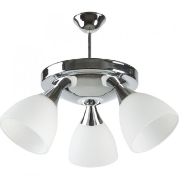Mylight Modern Spor Üçlü Avize Krom ürün görseli 1