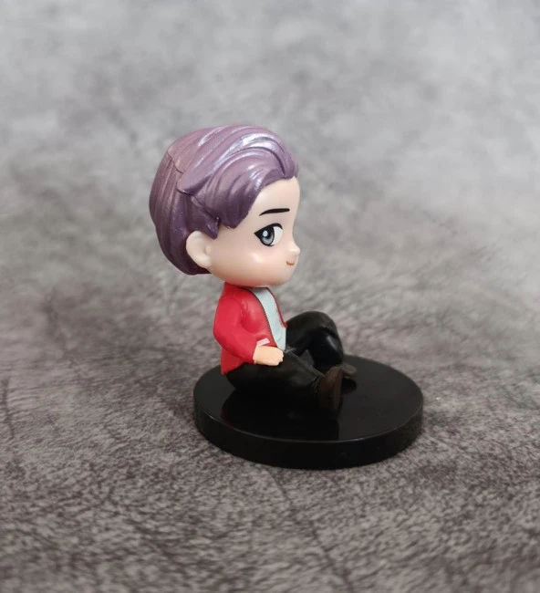 Figür BTS RM Karakter Figür Oyuncak Biblo 7 cm - Resim 4