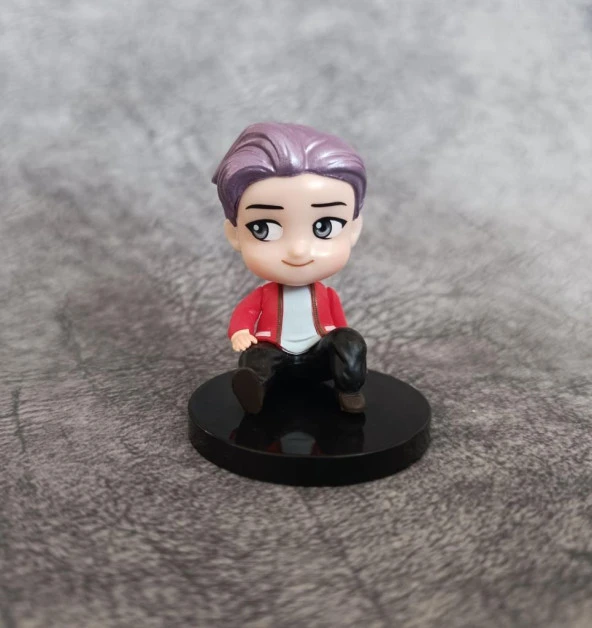 Figür BTS RM Karakter Figür Oyuncak Biblo 7 cm - Resim 5
