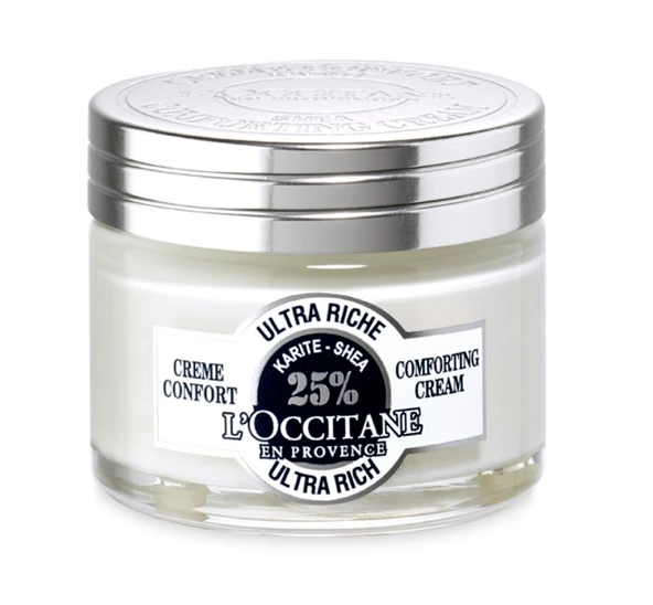 LOccitane Shea Ultra Rich Comforting Cream - Shea Nemlendirici - Kuru Cilt Tipleri Için 50 ml ürün görseli 1