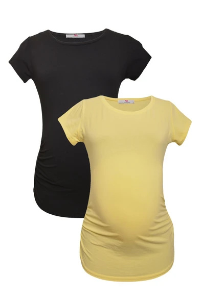 LuvmaBelly MYRA2009_2015 Hamile tshirt seti ürün görseli 1