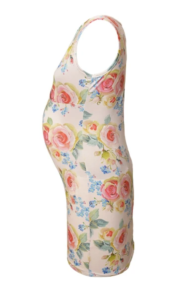 LuvmaBelly  Maternity 5501 Çiçekli Lohusa Emzirme Elbise ürün görseli 1