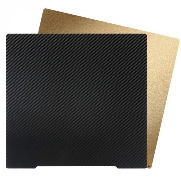 Prusa İ3 MK3S Çift Taraflı Pet-Pei Kaplı Yay Çeliği Tabla-241x253,8mm ürün görseli 1
