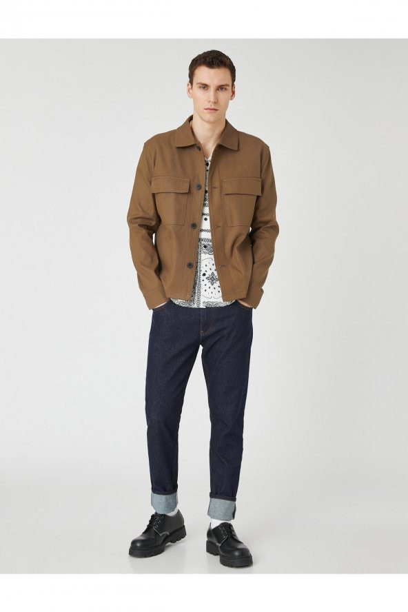 Slim Fit Kot Pantolon - Brad Jean - Resim 2