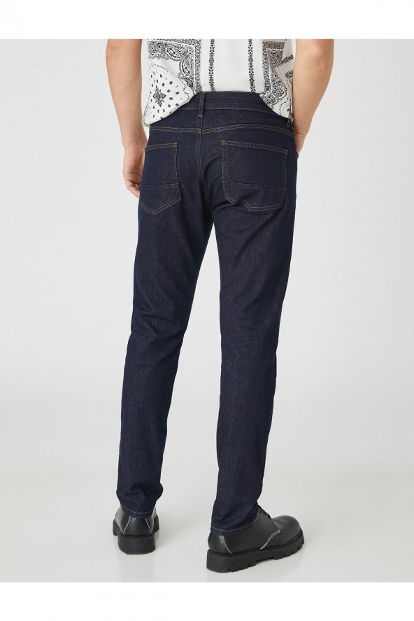 Slim Fit Kot Pantolon - Brad Jean - Resim 4