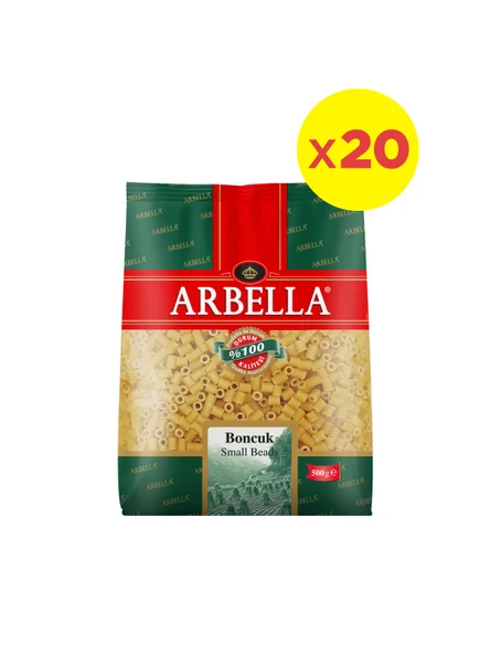 Arbella Boncuk Makarna 500 gr x 20 Adet ürün görseli 1