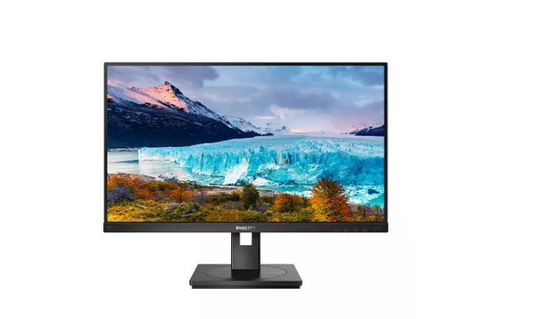 PHILIPS 27" 1920X1080 4MS 75HZ VGA HDMI DVD-D SİYAH LED MONİTÖR 272S1AE-00 ürün görseli 1