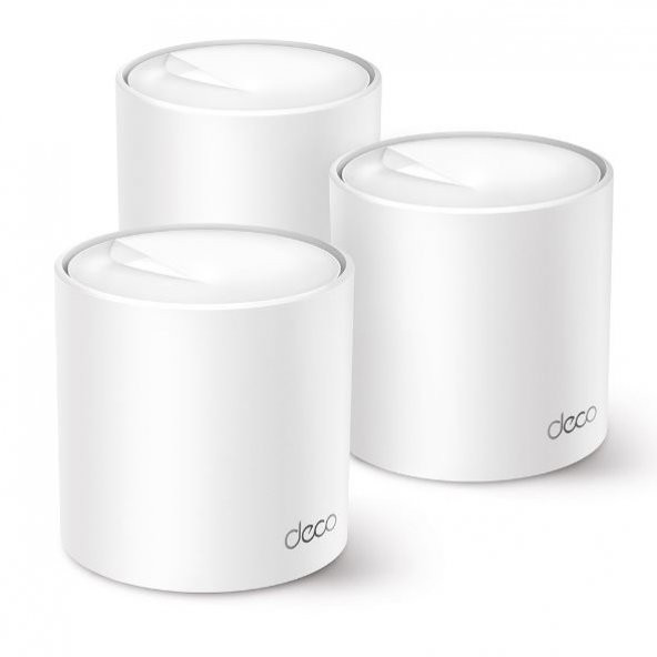 TP-LINK AX3000 Whole Home Mesh Wi-Fi 6 System DECO-X50-3P ürün görseli 1