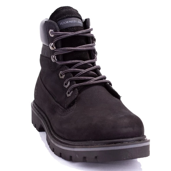 Hammer Jack 10216600 Siyah Ortopedik Günlük Unisex Deri Bot ürün görseli 1