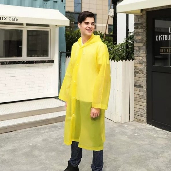 Marlux Raıncoat Eva Unisex Yağmurluk - Resim 3