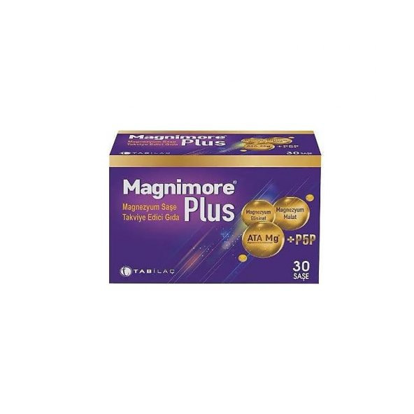 Magnimore Plus Takviye Edici Gıda 30 Saşe ürün görseli 1