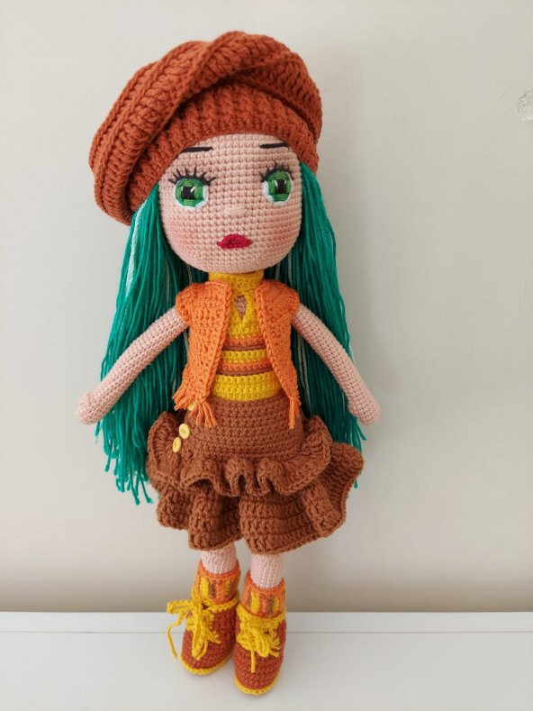 Bilge Bebek Amigurumi Organik Oyuncak ürün görseli 1