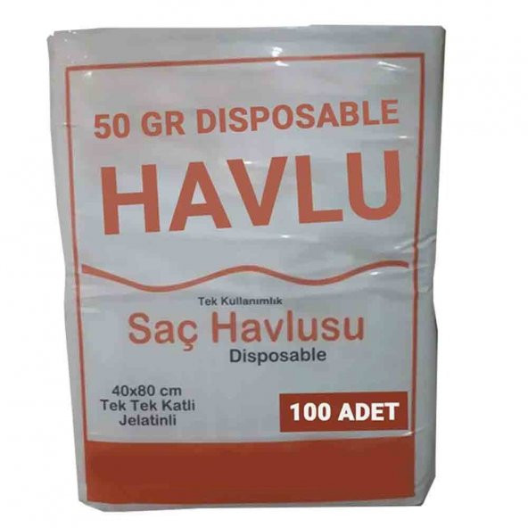 Tek Kullanımlık Otel Buklet Sauna Kuaför  Saç Baş Spor Salonu Seyahat Havlusu 50 Gr 40×80 Petek Dokulu Kullan At ürün görseli 1