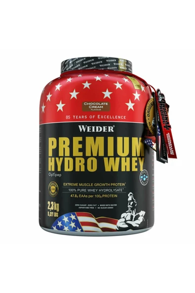 Premium Hydro Whey Protein Tozu 2300 Gr - Çikolata-krema ürün görseli 1