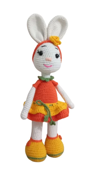 Tatlı Mimi Amigurumi Organik Oyuncak ürün görseli 1