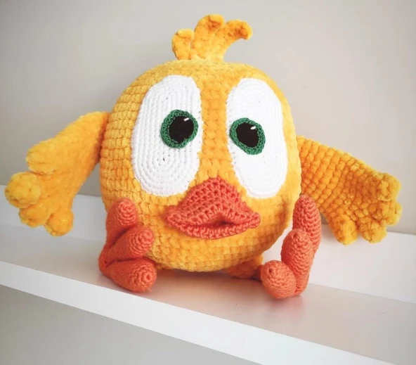 Where's Chicky Amigurumi Organik Oyuncak ürün görseli 1