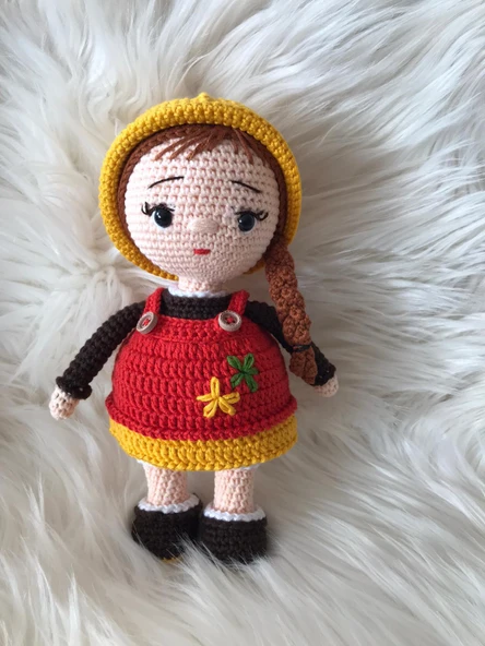 Aneta Bebek Amigurumi Organik Oyuncak ürün görseli 1